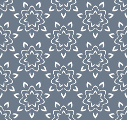 Fototapeta na wymiar Seamless pattern with mandala
