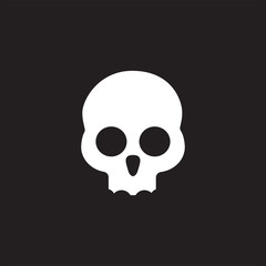 skull people logo icon template