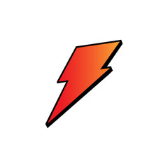 Electric symbol logo icon vector template