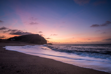 Glorious morning sunrise