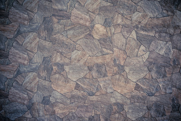 Background and texture of stacked stone wall background