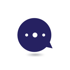 Circle Talk Logo icon vector