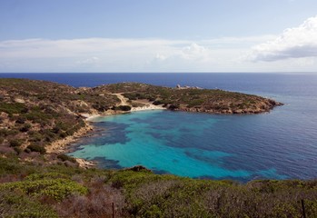 Fototapeta na wymiar Cala Sabina - Asinara Sardegna