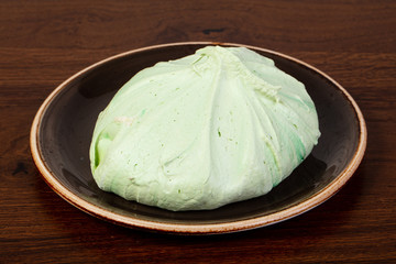 Merengue delicous dessert