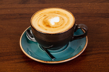 Hot Cappuccino coffee