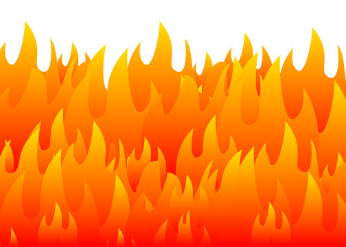 burning fire flame background vector eps 10