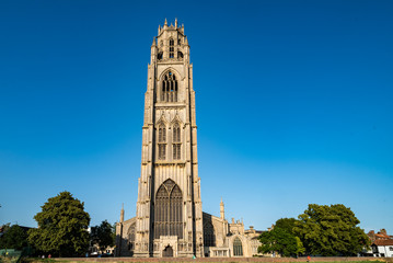 Fototapeta na wymiar St. Botolph's Church in Boston, England