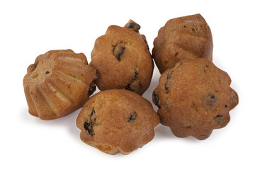 
Cupcake with raisins