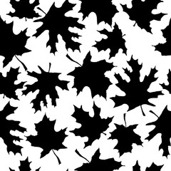 Autumn leaf pattern