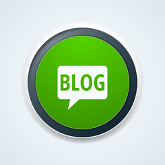 Blog button illustration