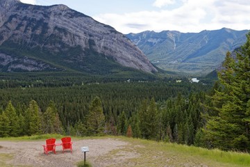 Red Chair Location in Banff