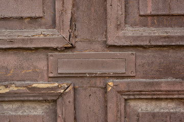 Old vintage letterbox (mailbox, postbox)