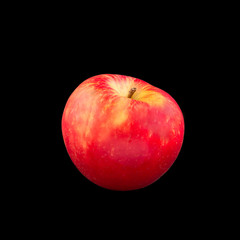 red apple isolated