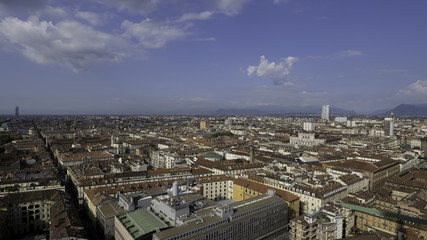 Fototapeta premium Skyline of the city of Turin