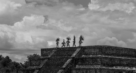 Aztec warriors 