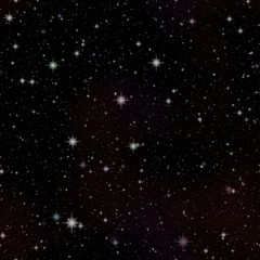 Galaxy background with many stars, seamless sky texture, night sky stars