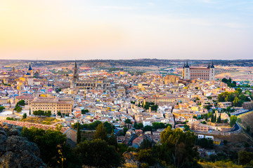 Fototapeta na wymiar Spain Toledo historical city.