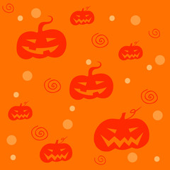 Pattern Halloween on the  background