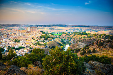 Fototapeta na wymiar Toledo historical city in Spain