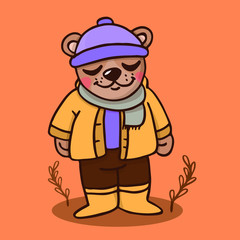 Autumn bear