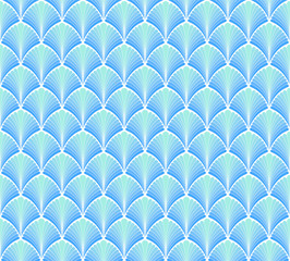 Classic art deco seamless pattern. Geometric stylish ornament. Vector antique texture.