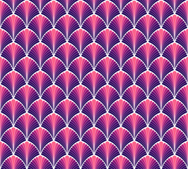 Obraz premium Classic art deco seamless pattern. Geometric stylish ornament. Vector antique texture.