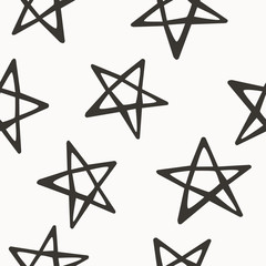 Star seamless pattern