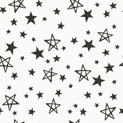 Star seamless pattern