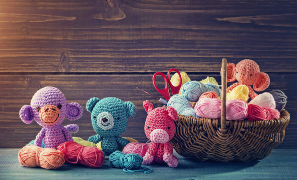 Amigurumi toys