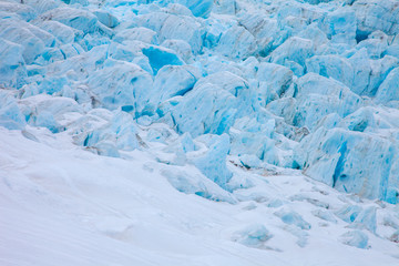 Fototapeta na wymiar Fanz Josef Glacier