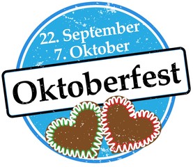 22. September - 7. Oktober Oktoberfest