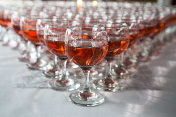 Wedding decorations at a wedding in the Faroe Islands 