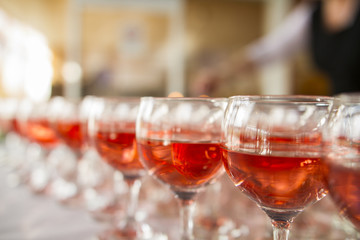 Wedding decorations at a wedding in the Faroe Islands 