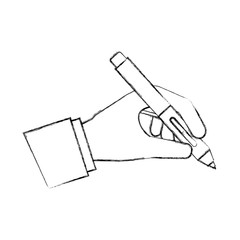 hand holding fountain pen artistic creativity