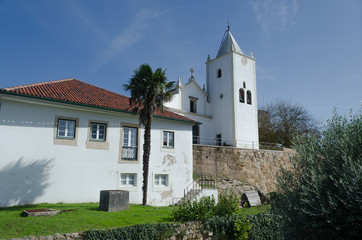 Fototapeta premium Iglesia del castillo de Penela, Coímbra. Portugal