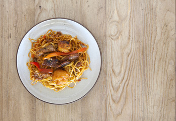 Spicy Shrimp Noodles