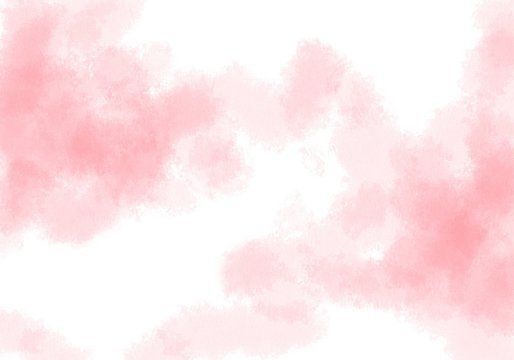 The pink watercolor backgrounds white. Used as a background in weddings and other tasks. © Sansert