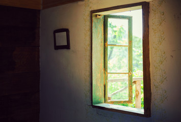 Old Wooden Window