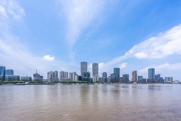 Fototapeta premium panoramic city skyline