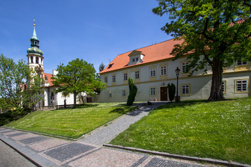 Fototapeta na wymiar The Strahov Monastery, Prague, Czech Republic