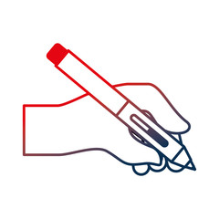 hand holding fountain pen artistic creativity