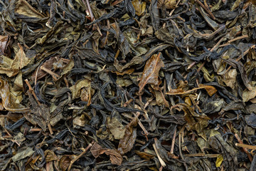  dry tea leaves background pattern texture