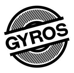 gyros black stamp