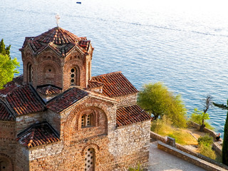 Monastery of St. John at Kaneo, Ohrid, Macedonia.