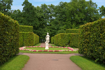 Catherine park.Tsarskoye Selo is a former Russian residence of the imperial family and visiting...