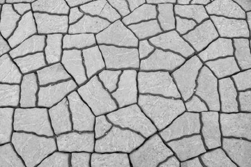 Stamped Concrete or Concrete cement flooring type pattern.