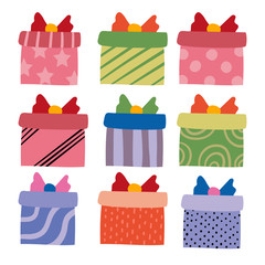 gift vector collection design