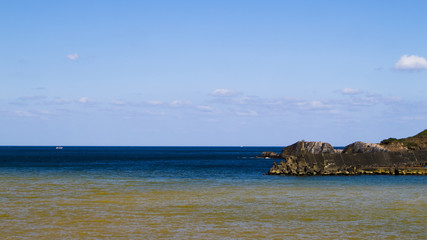 in Yang Sea, famous scenery of Taiwan