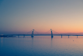 мост нева финский залив bridge