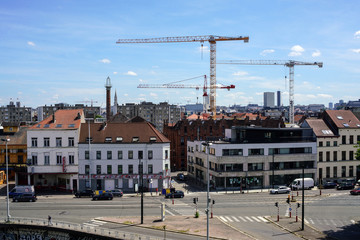 Cranes over Brussels